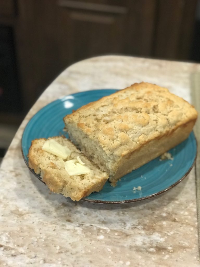 homemade beer bread