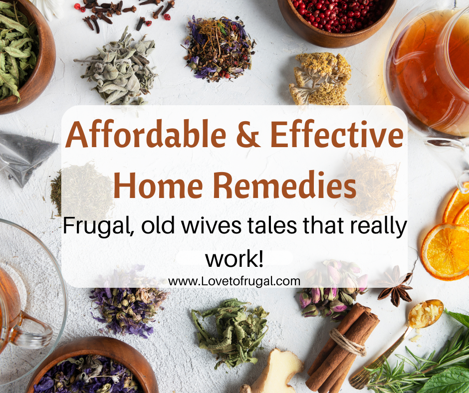 Effective Home Remedies That Work - Love To Frugal