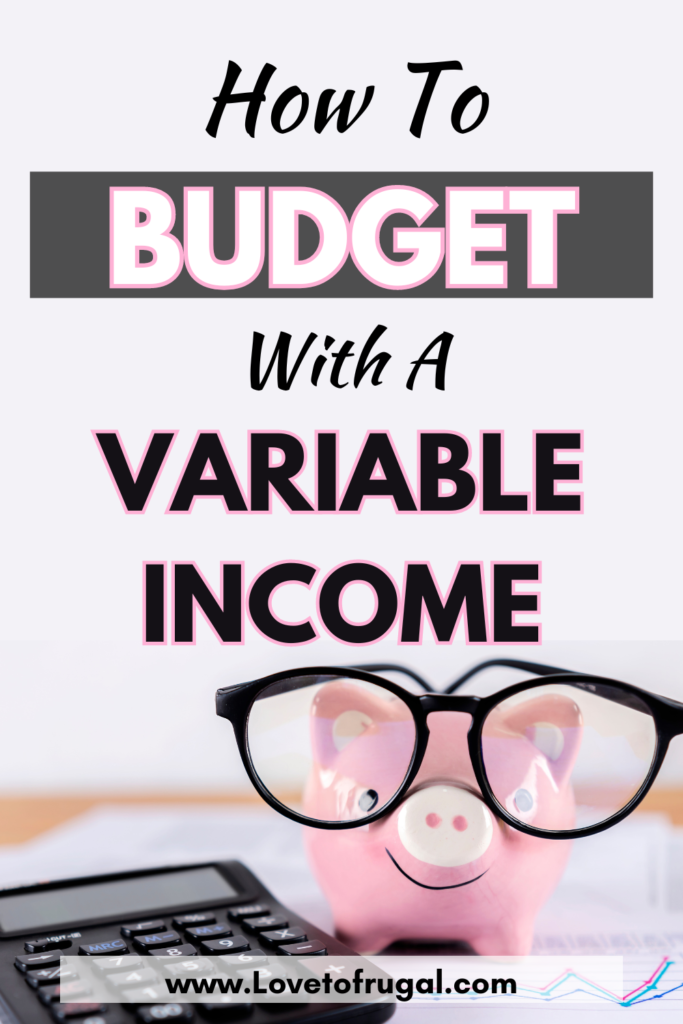 budgeting with a variable income