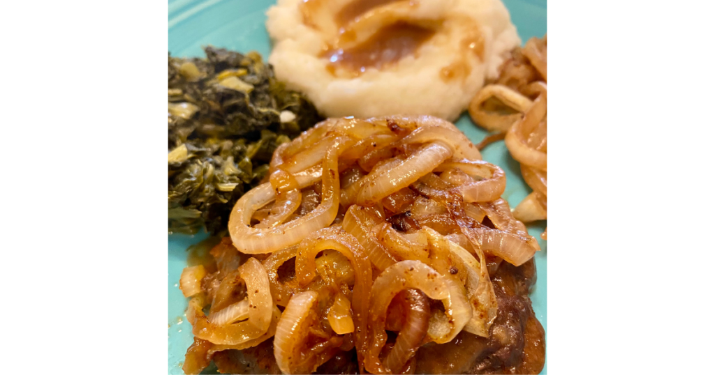 easy hamburger steak with gravy